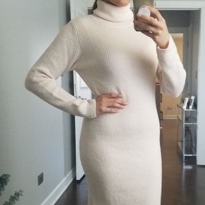 Sweater dress.